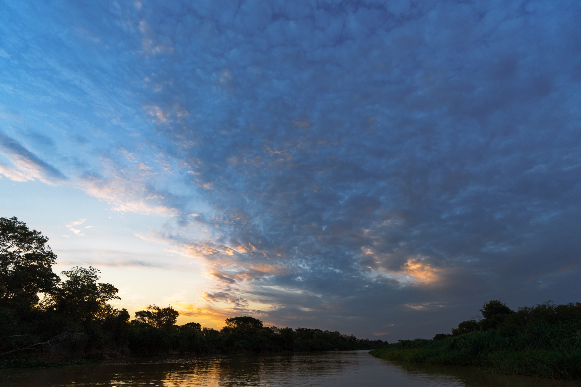 Cuiabá River Sunset